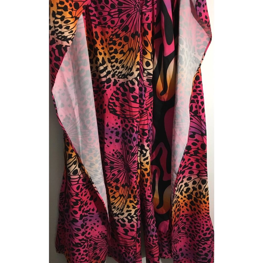 The Tellier by Infinitamente Mambo Women's Size Medium Butterfly Wide Leg Pants - Picture 3 of 7